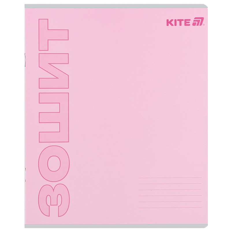 Student's notebook "Kite" 18 sheets == /K25-237-2/ soft-touch + UV varnish, Kite One color (20/400)