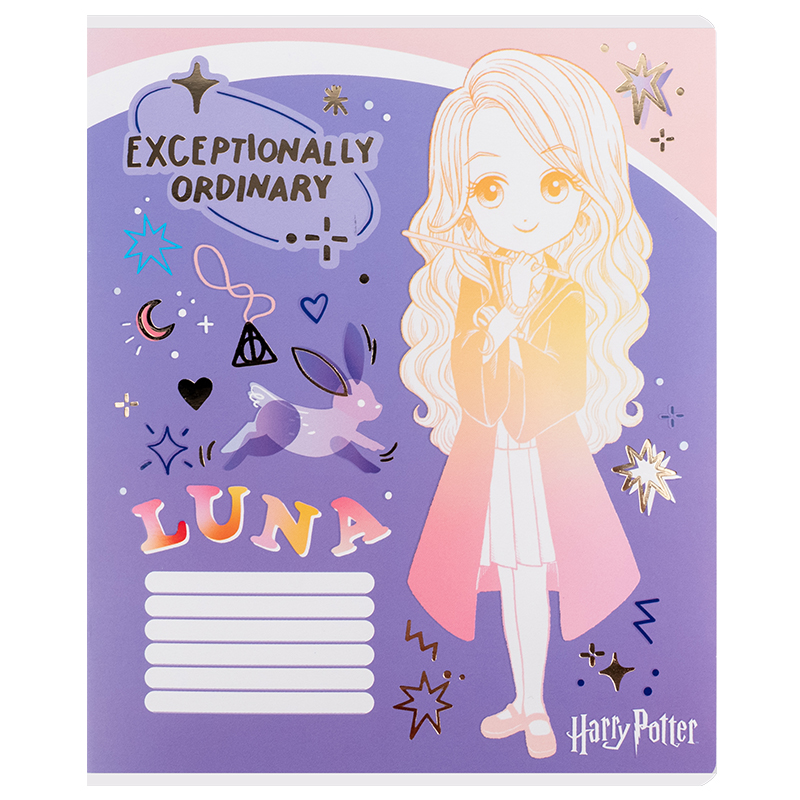 Student's notebook "Kite" 18 sheets == /HP25-237/ foil + UV varnish, Harry Potter (20/400)