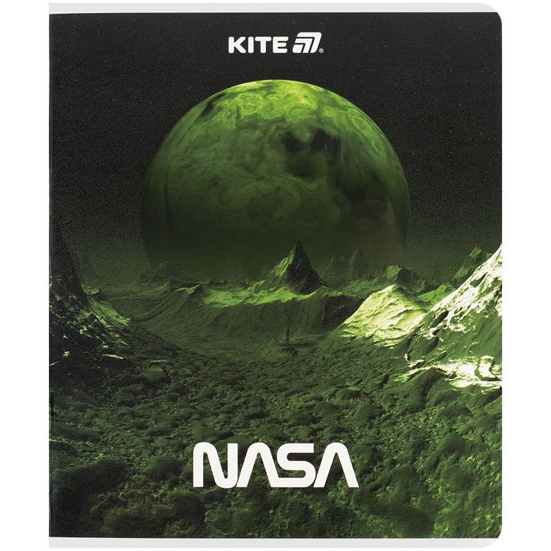Student's notebook "Kite" 24 sheets # /NS25-238/ Hebrew varnish + UV varnish, NASA (20/320)