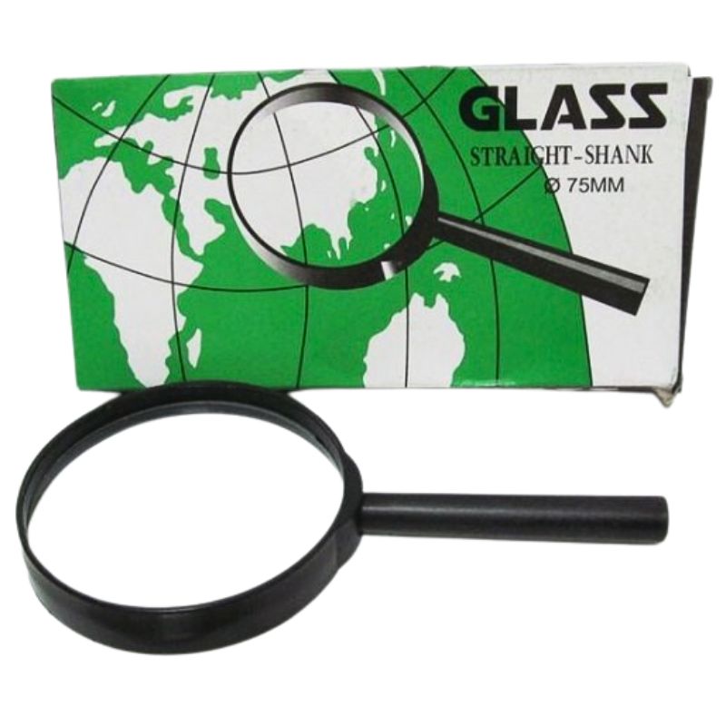 Magnifying glass "JO" /7805-75P/ plastic lens D 75mm, plastic. frame (1/10)