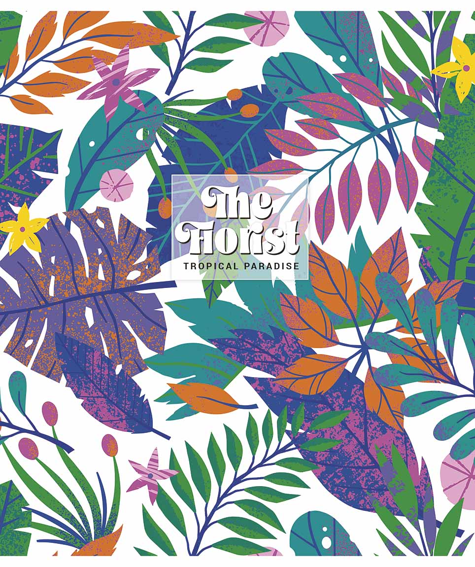 Student's notebook "Schoolboy" 48 sheets # /3211K/ "Tropical paradise" select.UV-l (girl) (10/100)