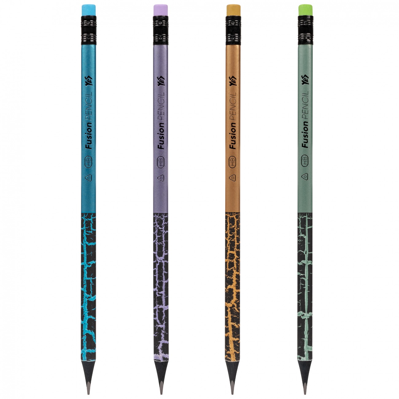 Pencil pr. "Yes" /280636/ 4 colors triangular. with rubber band 36 pcs/tube (36/432/1728)