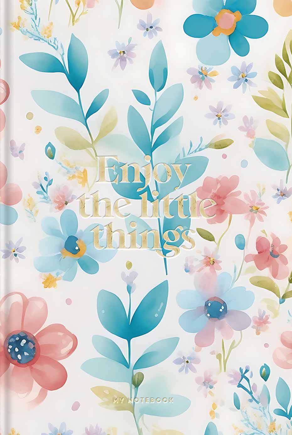 Notebook B5/80 sheets. "Genius" integrated cover /B5-IC-080-7021K/ # white block, 70g/m2, soft touch + embossing (1/12)