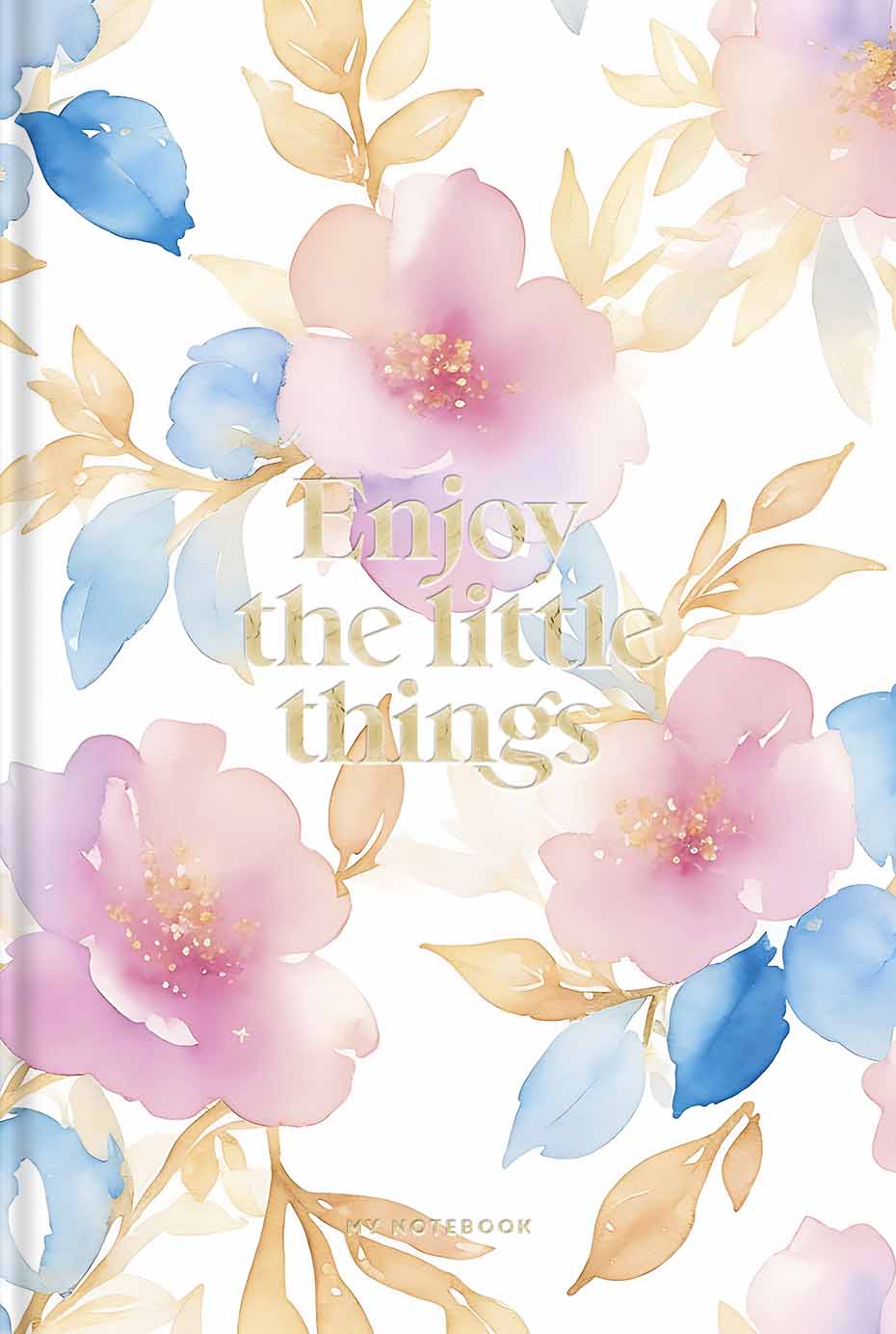 Notebook B5/80 sheets. "Genius" integrated cover /B5-IC-080-7066K/ # white block, 70g/m2, soft touch + embossing (1/12)