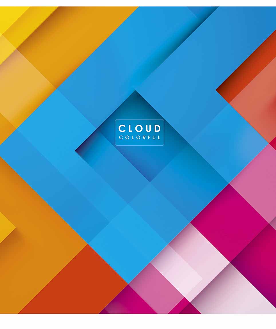 Student's notebook "Genius" 48 sheets. # /3161K/ "Cloud colorful" UV varnish (nate) (10/100)