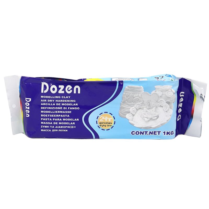 Modeling paste "Dozen" /DSCN0668/ white 1 kg (1/18)