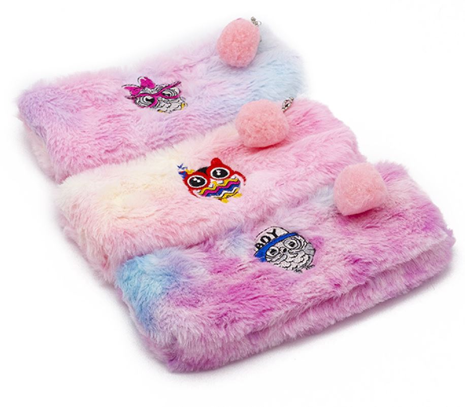 Pencil case "JO" /P-W2124/ fur. Owls (1/12)