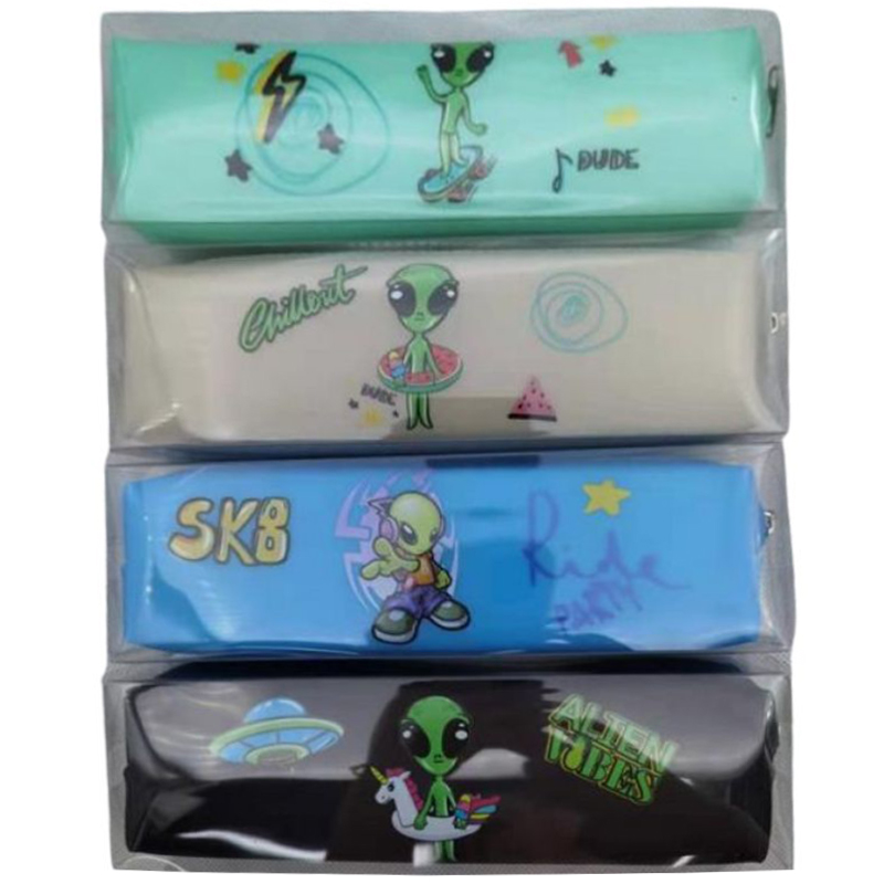 Pencil case "JO" /P-Y21116/ silicone. Alien PVC (1/75)