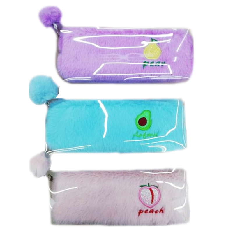 Pencil case "JO" /P-Y21185/ fur. Fruits (1/36)