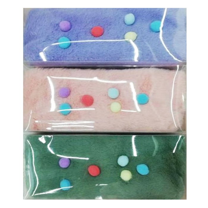 Pencil case "JO" /P-Y21187/ fur. Balls (1/36)