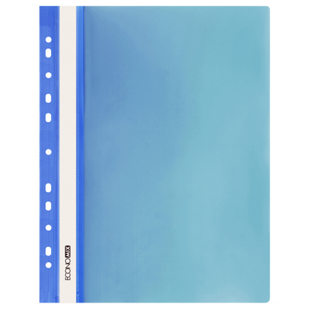 Speed ​​stapler pl. euro perf "Economix" /E31510-02/ A4 blue, gloss, 120/160 μm (10)