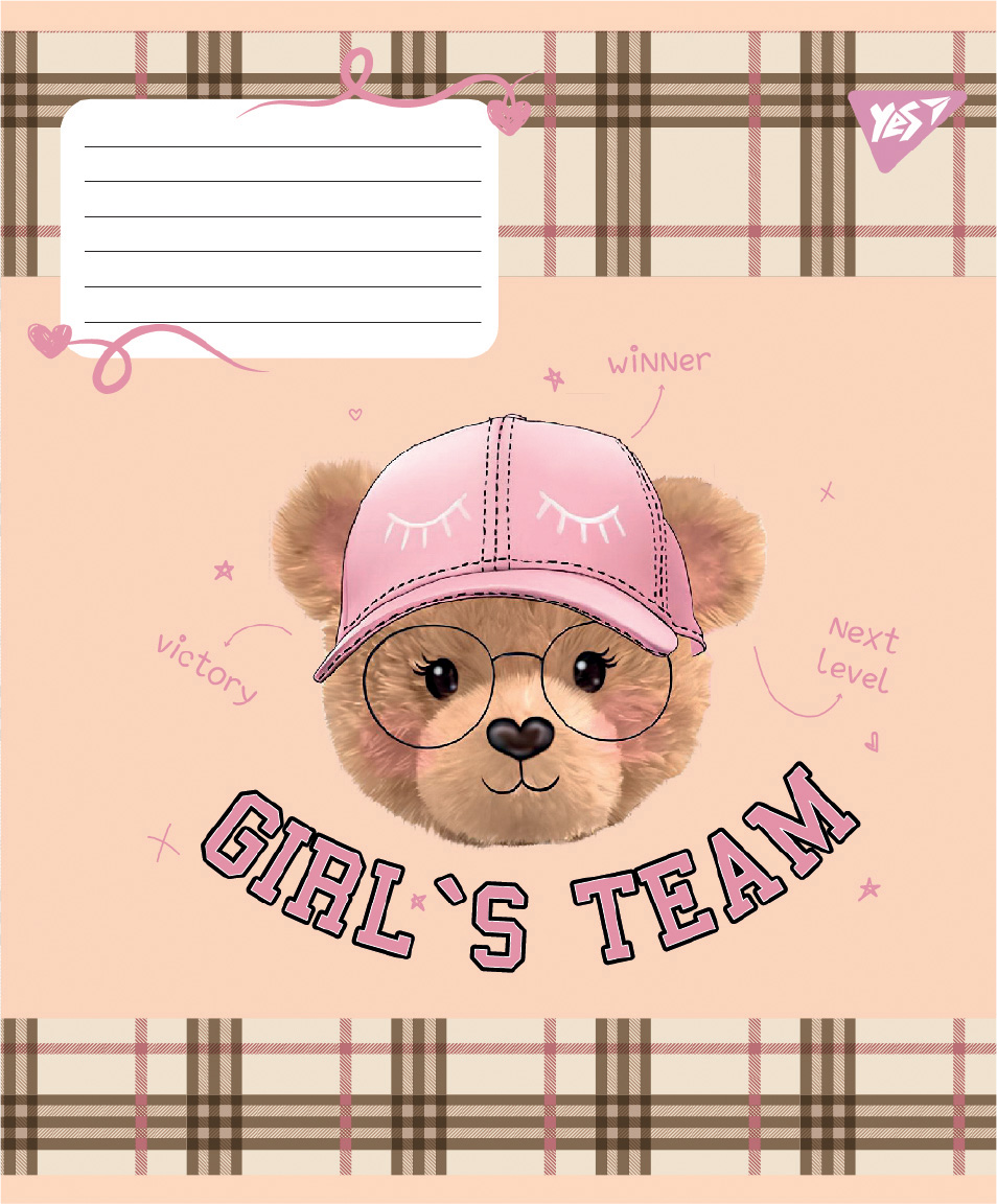 Зошит уч. "YES" 24арк.== /767897/ "You are cute" (20/320)