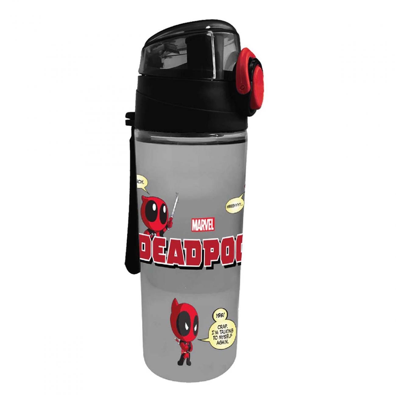 Water Bottle "YES" /707791/ "Marvel.Deadpool", 620 ml (1/10/60)