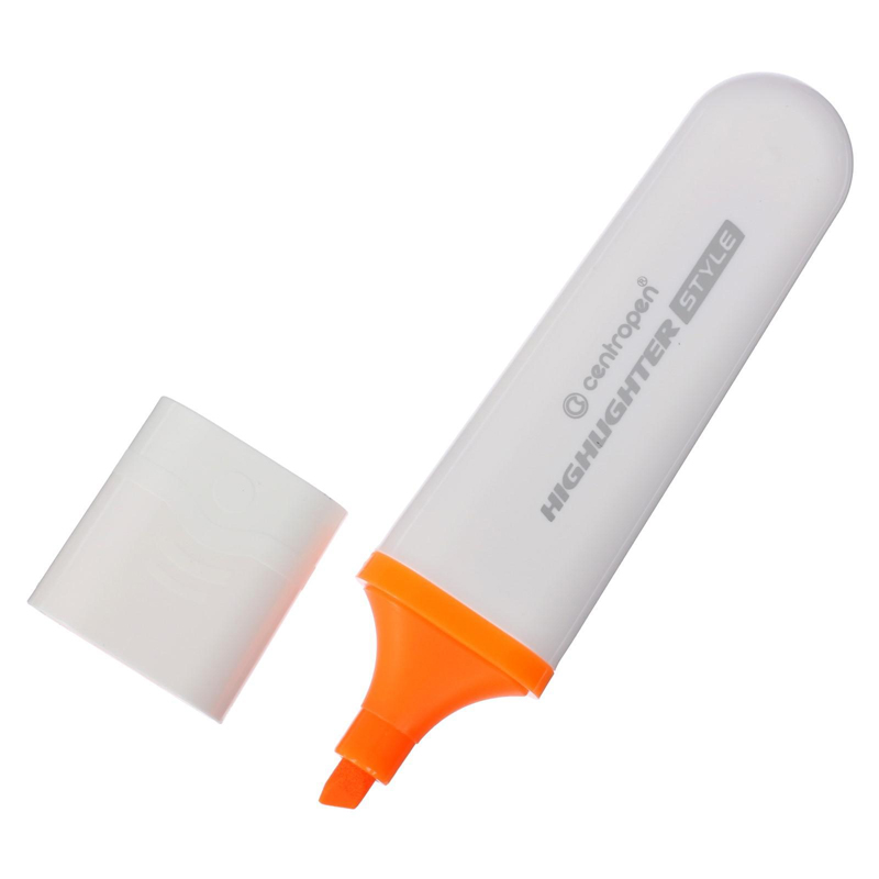 Text marker "Centropen" /6252/52/ "Highlighter Style", 1-4.6 mm, orange (10)