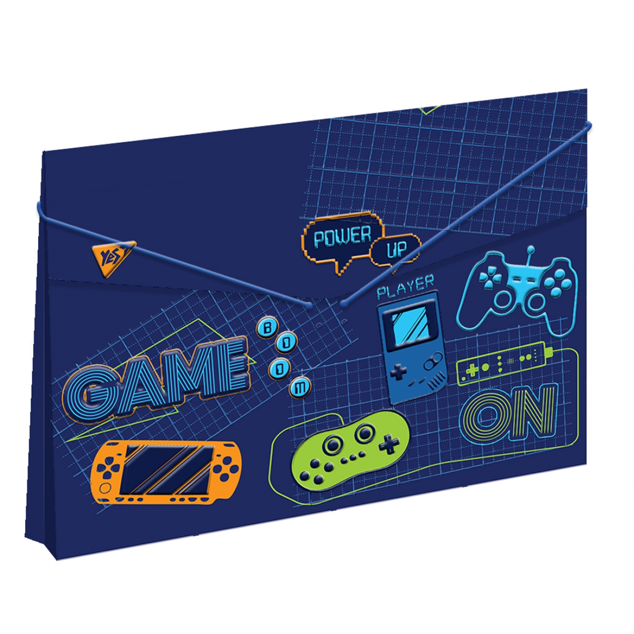 Папка на гумці 38*25 см "YES" /491685/ "GAME" (1/45)