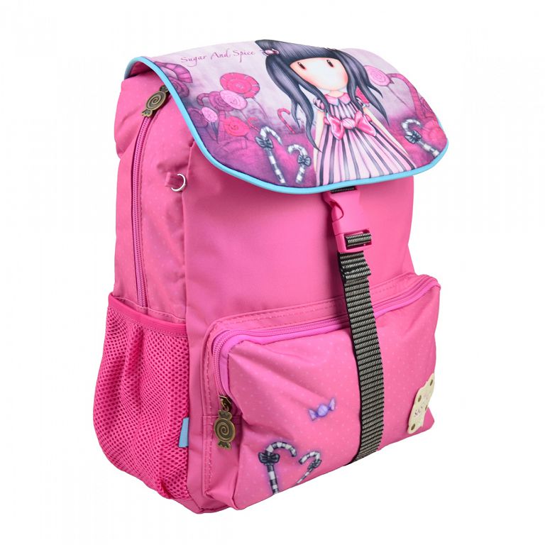 Teenage backpack "Yes" /556613/ Santoro Candy, 30*29*9 (1/20)