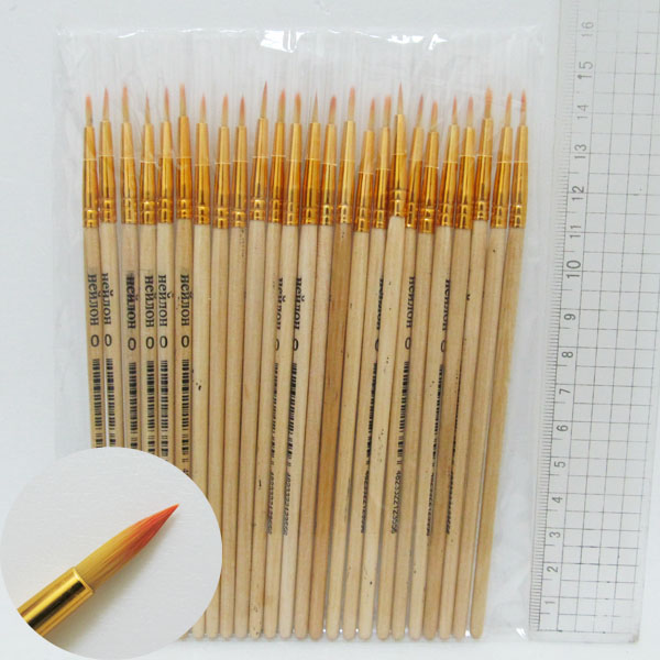 Brush nylon "JO" No. 0 (25/500/5000)