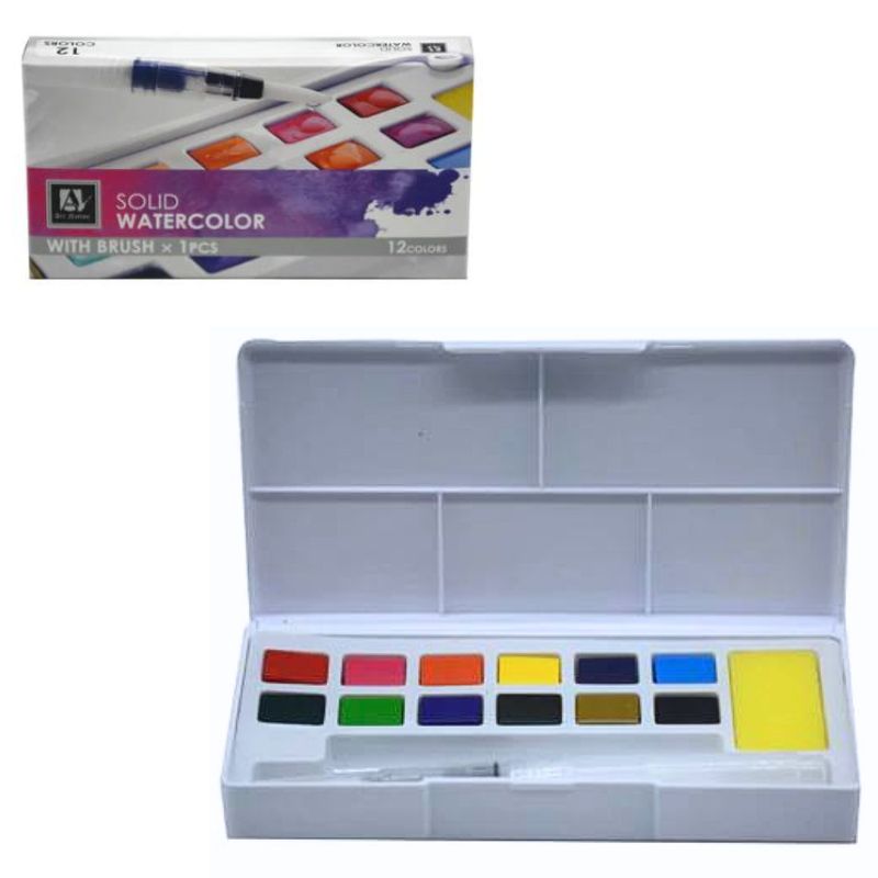 Watercolor "Art Nation" /SDW12/ 12 col. (1/40/120)