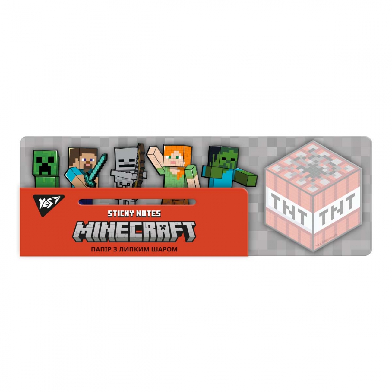 Індекс регістри "Yes" /170324/ "Minecraft" (6диз.*20арк.) (1/12/288)