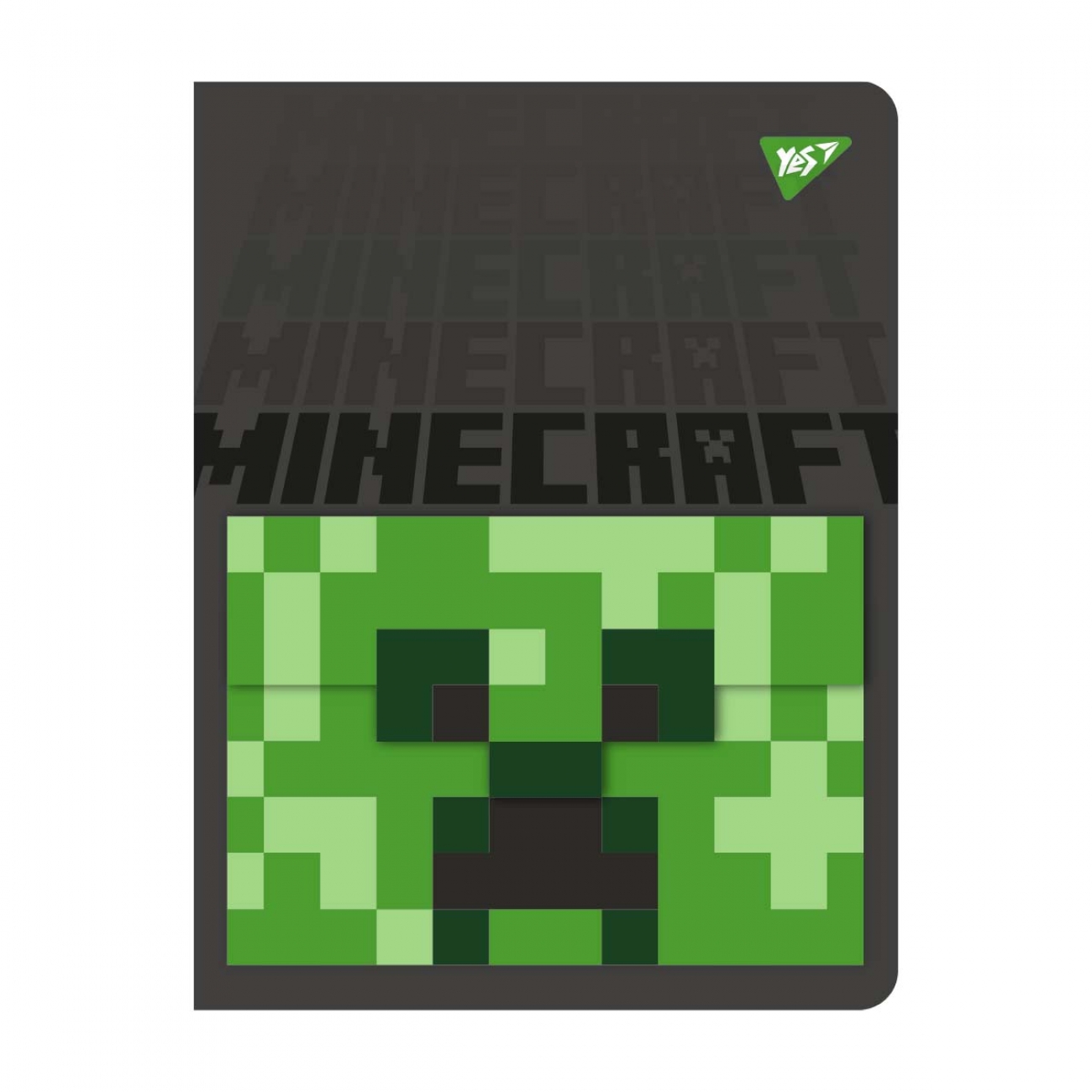 "Yes" 20-file A4 folder /492103/ "Minecraft" with front pocket (1/36/72)