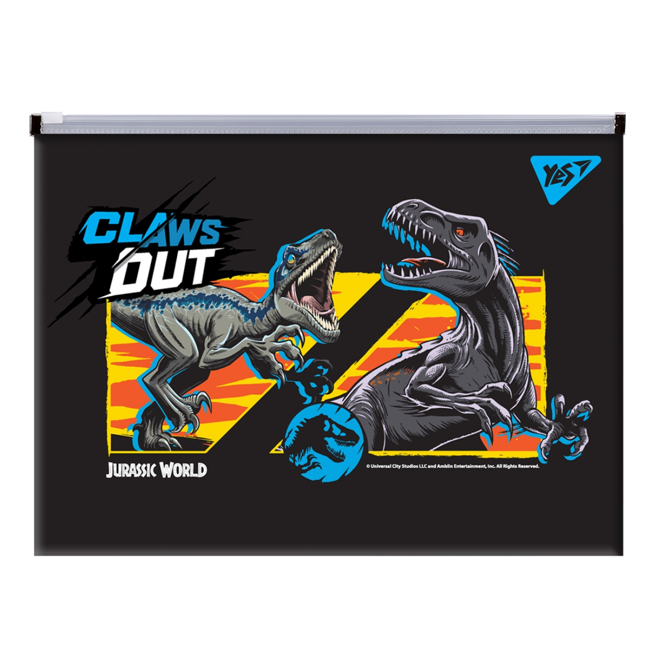 Folder-envelope with runner B5 "YES" /492037/ "Jurassic World" (12/120)