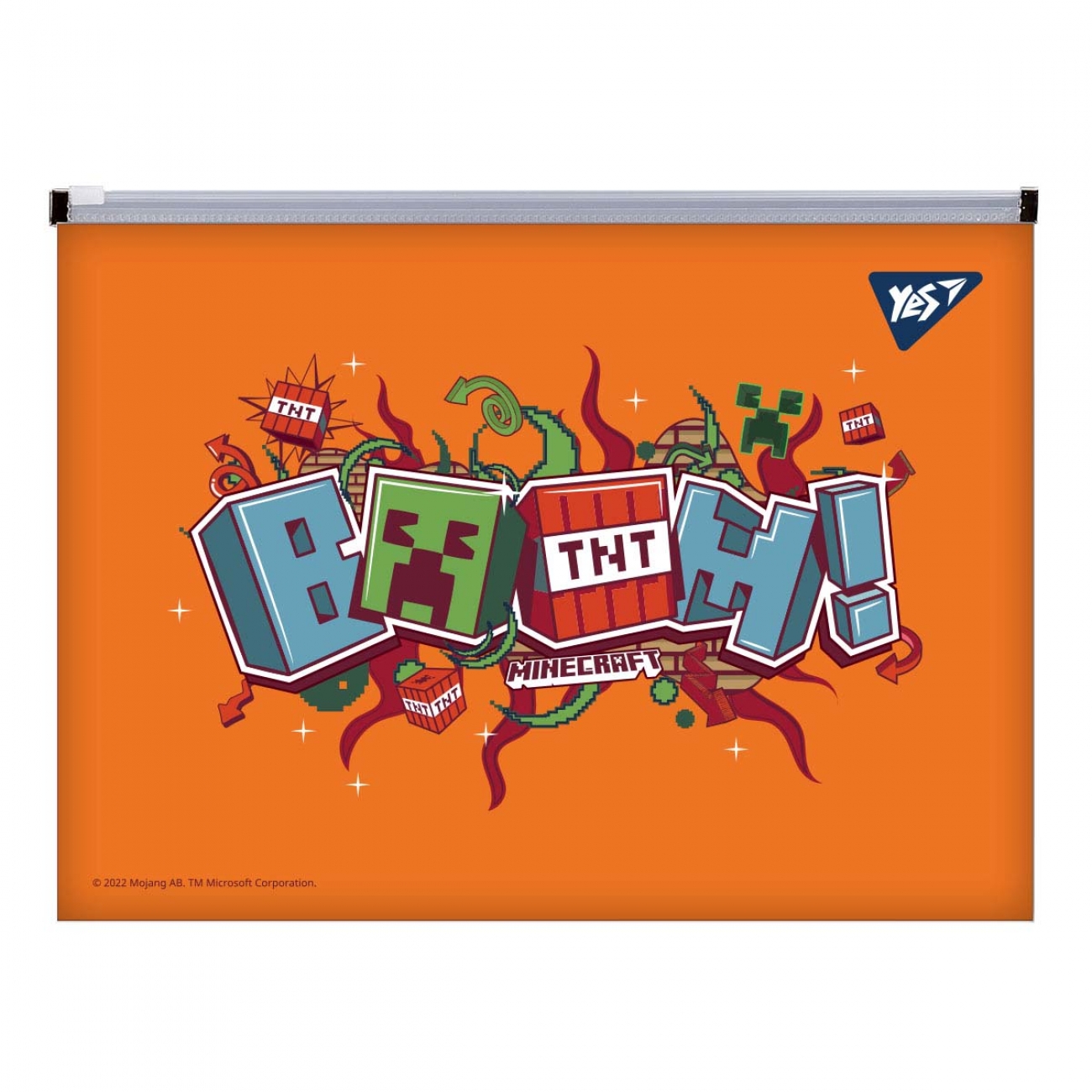 Envelope folder with runner B5 "YES" /492032/ "Minecraft" (12/120)
