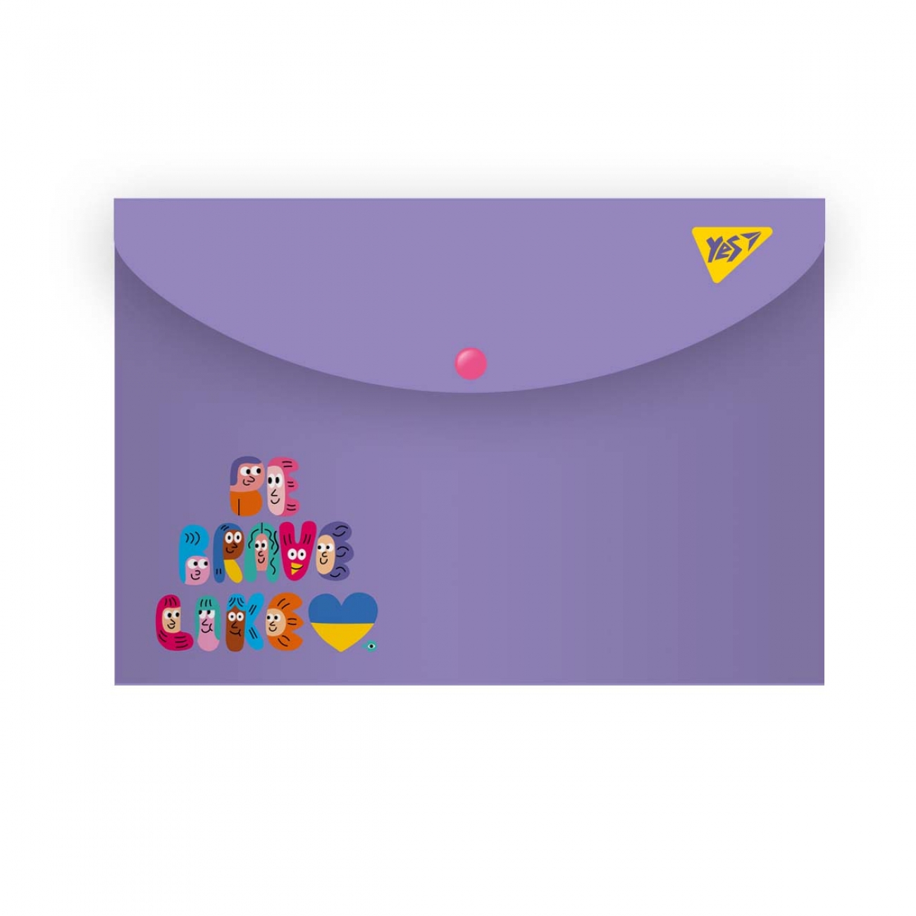 Envelope folder on button B5 "Yes" /492142/ "Stand with Ukraine" (1/12/120/240)