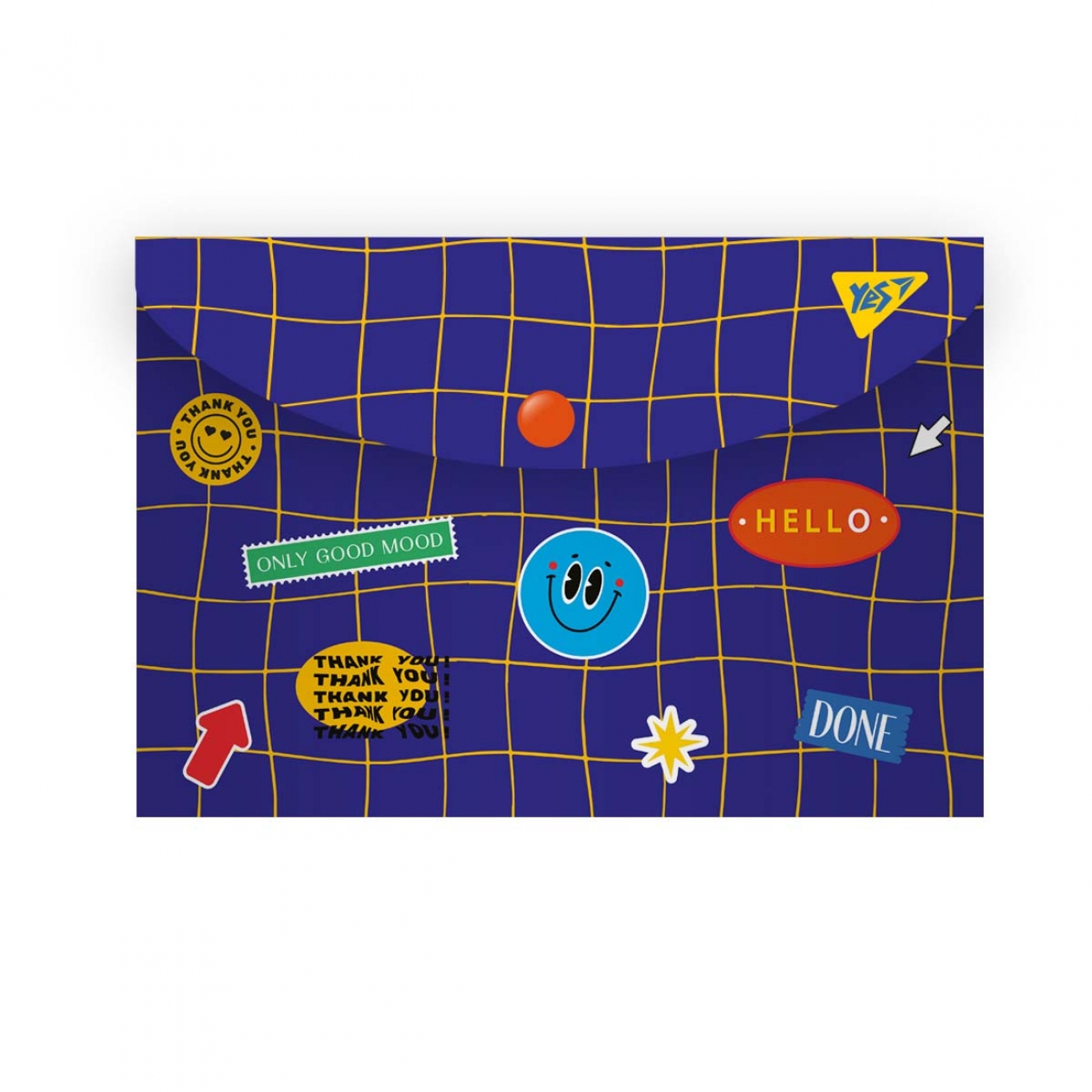 Button envelope folder B5 "Yes" /492147/ "Sticky Mood" (12/120/240)