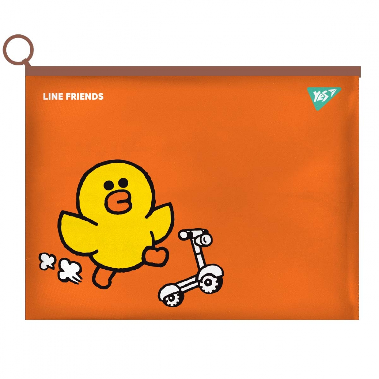 Envelope folder with runner B6 "YES" /492094/ "Line Friends. Sally" (12/144)