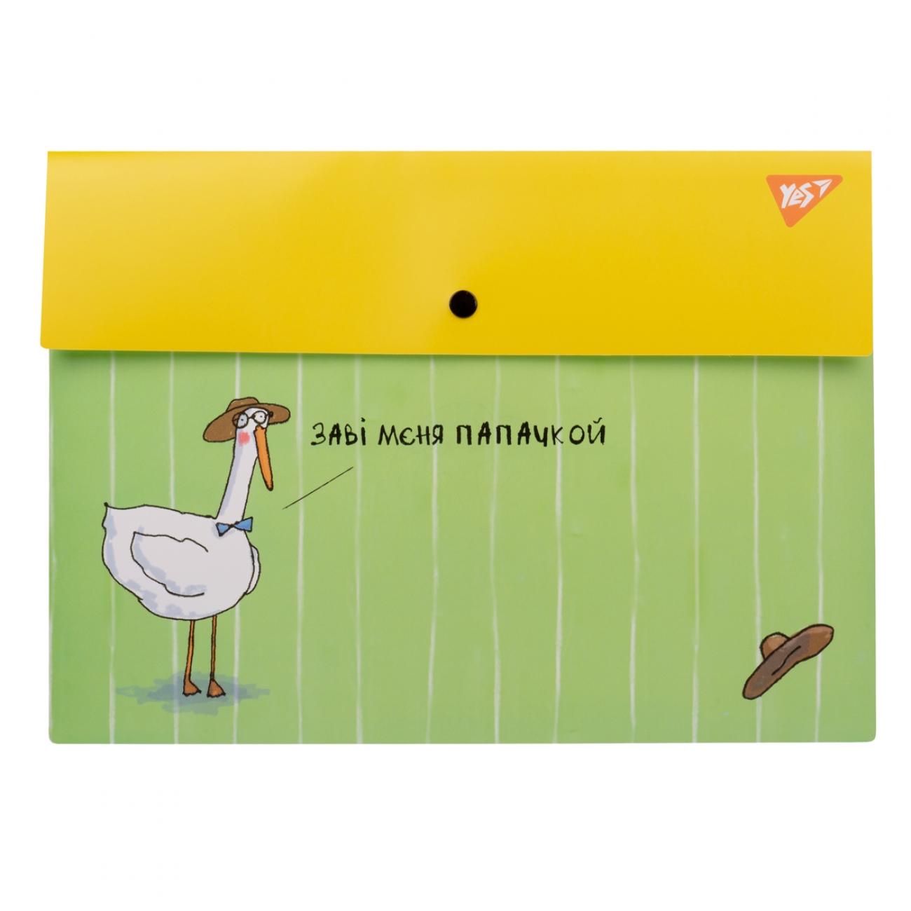 Envelope folder on A4 button "Yes" /491936/ "Goose" (1/12/72/144)