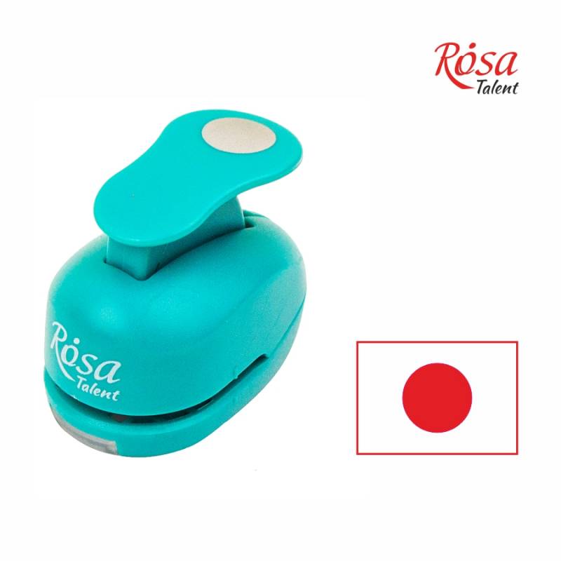 Shaped hole punch "ROSA Talent" /708/ "Circle" 1.6 cm