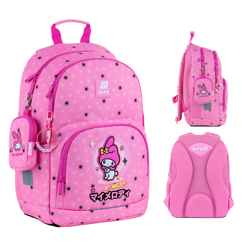 Backpack "Kite" /HK25-585M-2/ Education 585 Melody Kuromi Kuromi (1/6)