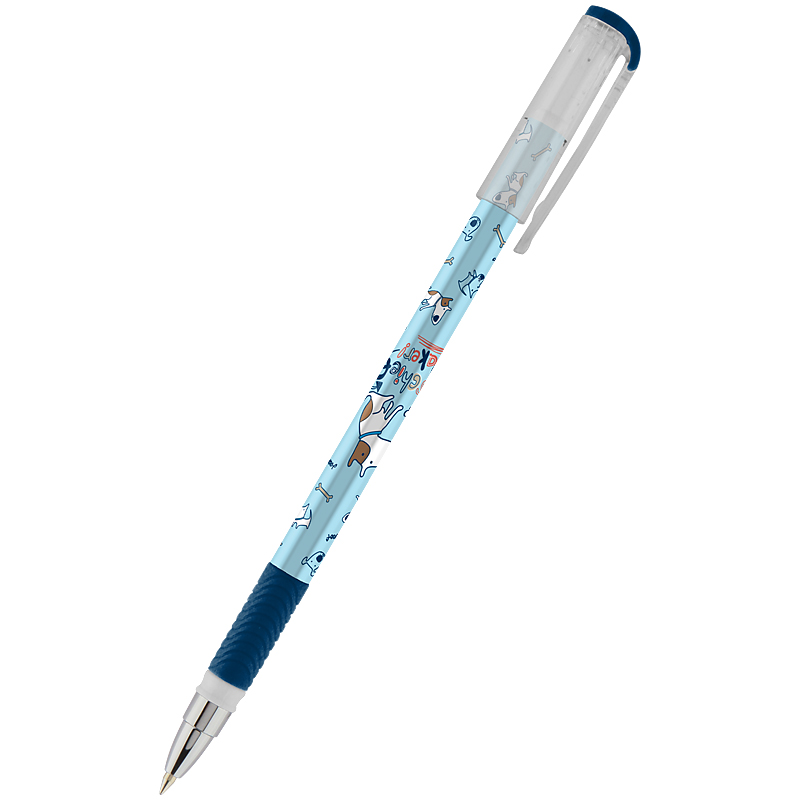 Ballpoint pen "Kite" /K24-032-3/ "Dog" blue (28/1260)