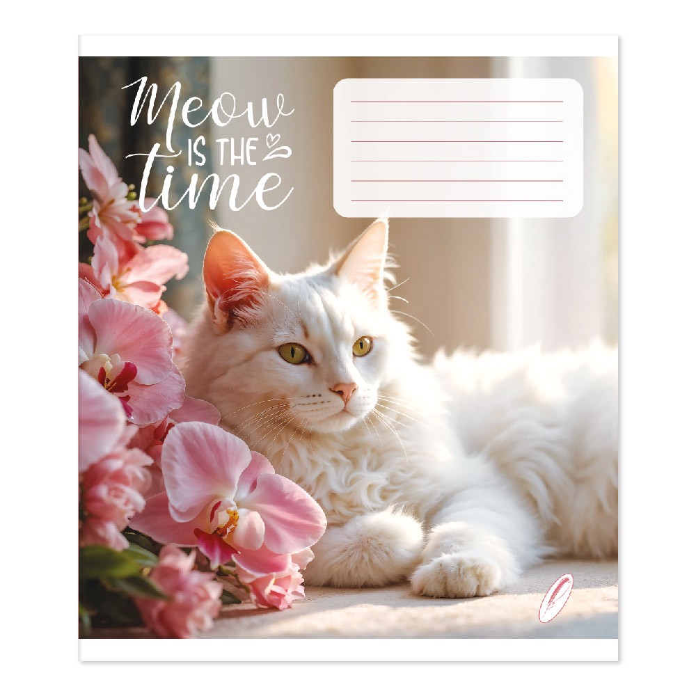 Student's notebook "Feather" 36 sheets # /TV-337/ №0359 Cats offset paper 50-53 g/m2 (20/240)
