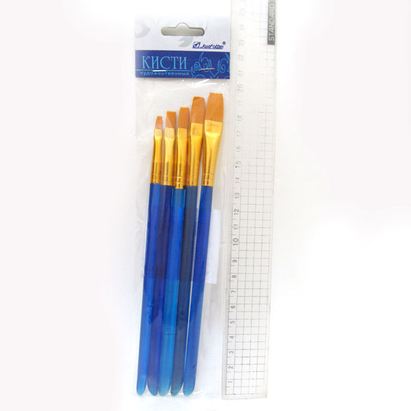 Set of brushes "JO" nylon /1967-5 flat. acre/pen (1/24/240)