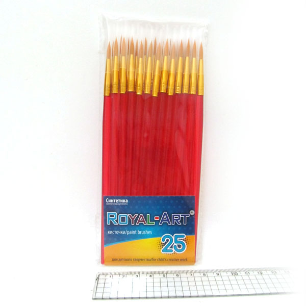 Round nylon brush "Royal-Art" No. 6, /7616RA/ (25/200/3200)