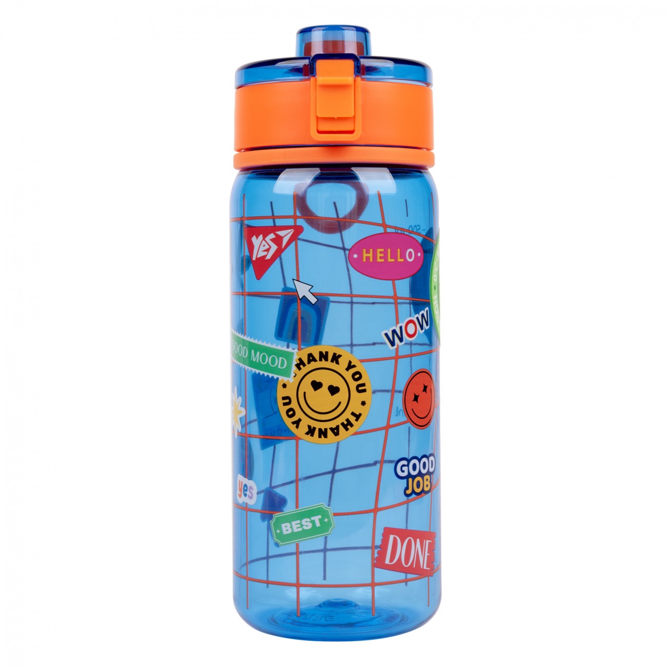 Water bottle "YES" /707957/ "Sticky Mood" 600 ml (1/60)