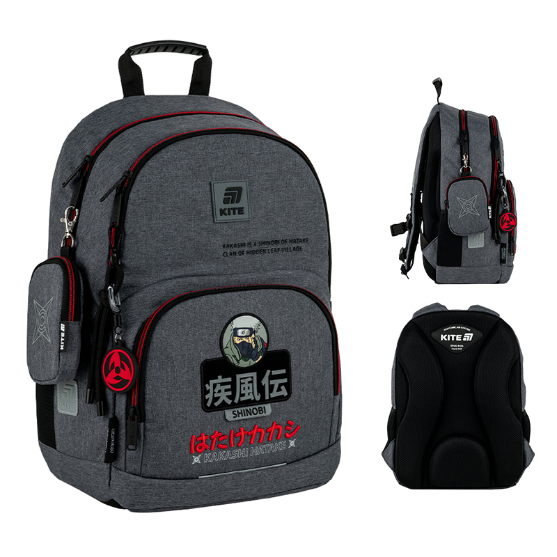 Backpack "Kite" /NR25-585M-1/ Education 585 Naruto Shippuden (1/6)