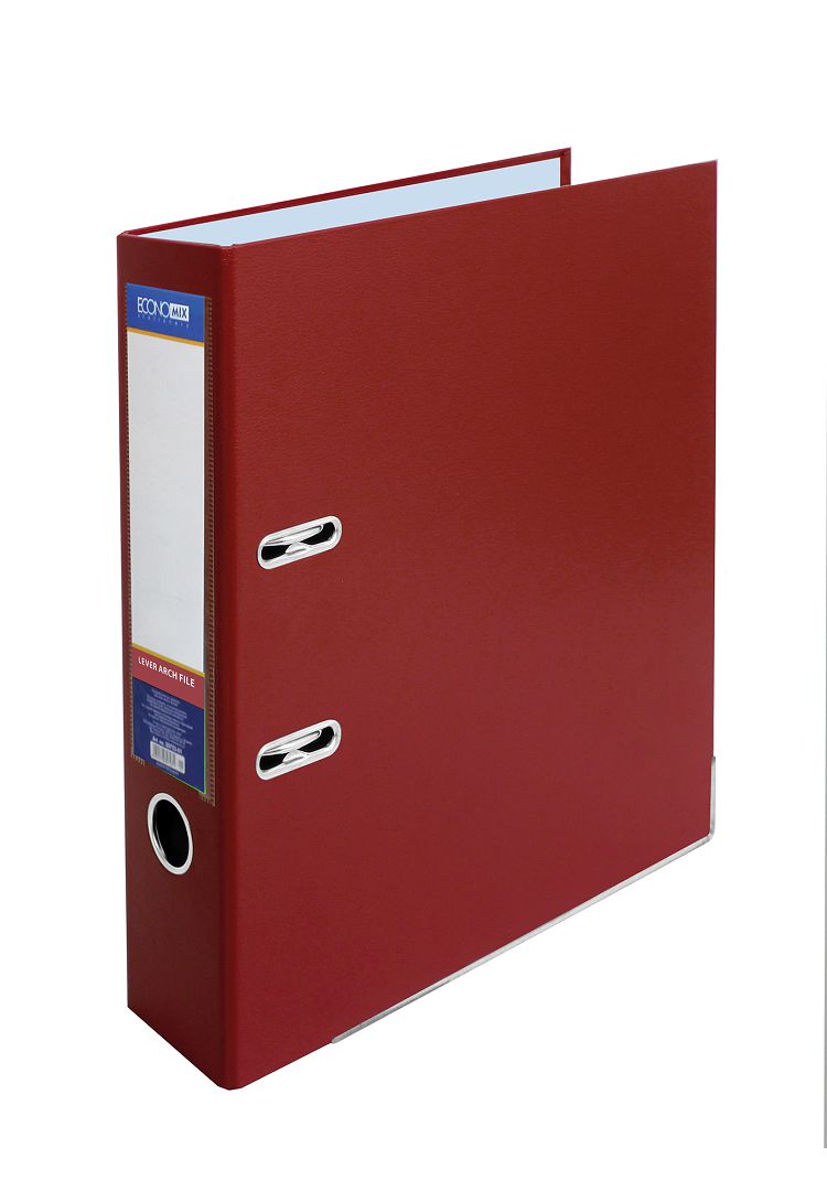 Register "Economix" /E39721-18/ A4/70 prefabricated, burgundy (1/10)