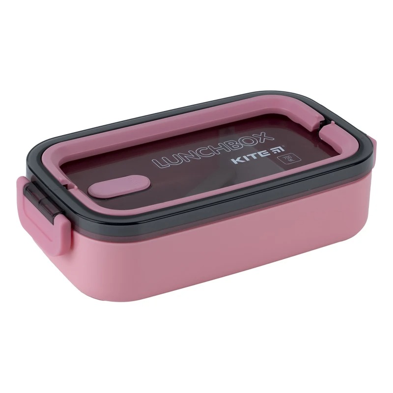 Lunch box "Kite" /K23-182-3/ 700 ml, with filling, pink (1/48)