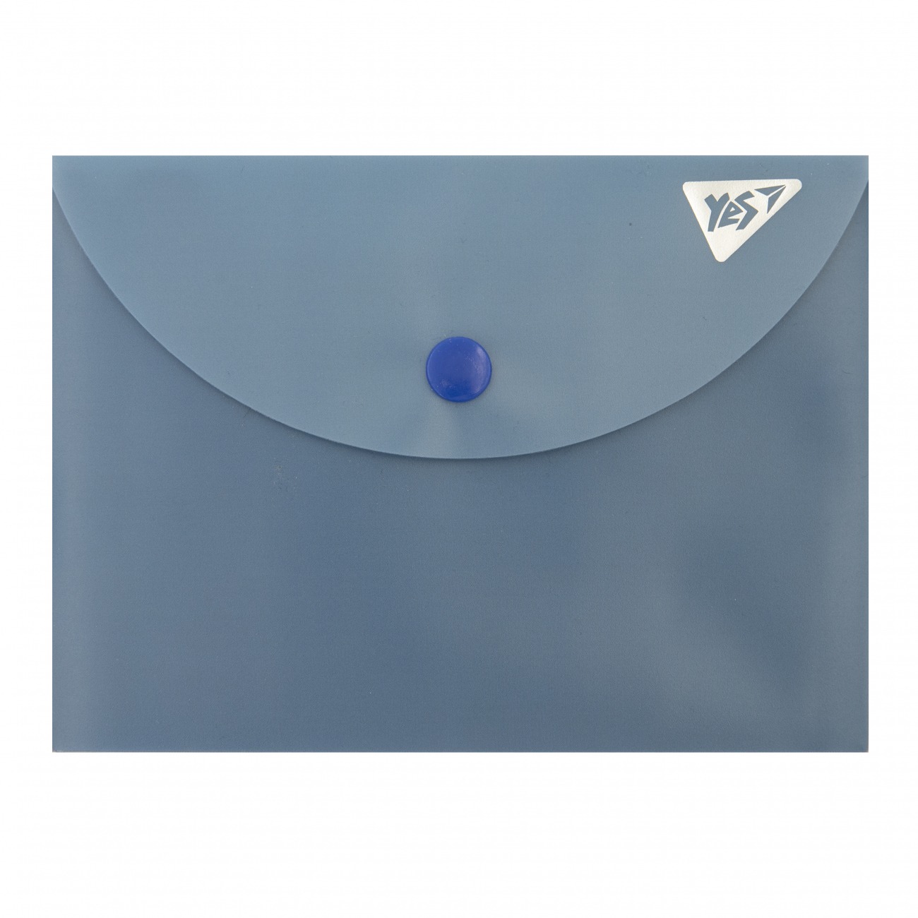 Папка-конверт на кнопці B7 "Yes" /492331/ "Fusion" синій (10/200)