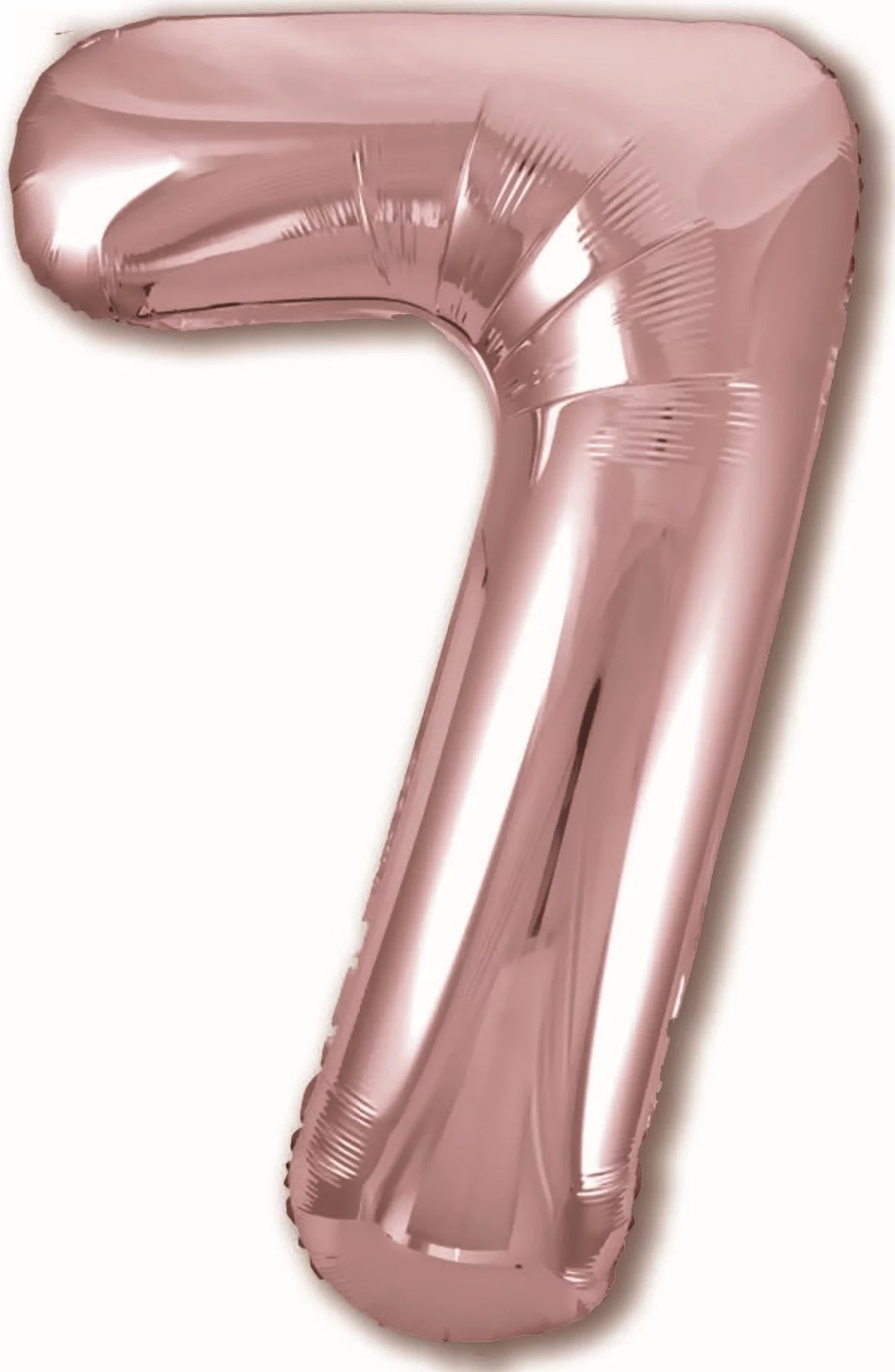 Number ball "WB" /9537rg-7/ "7" rose gold, 75cm (1/10)