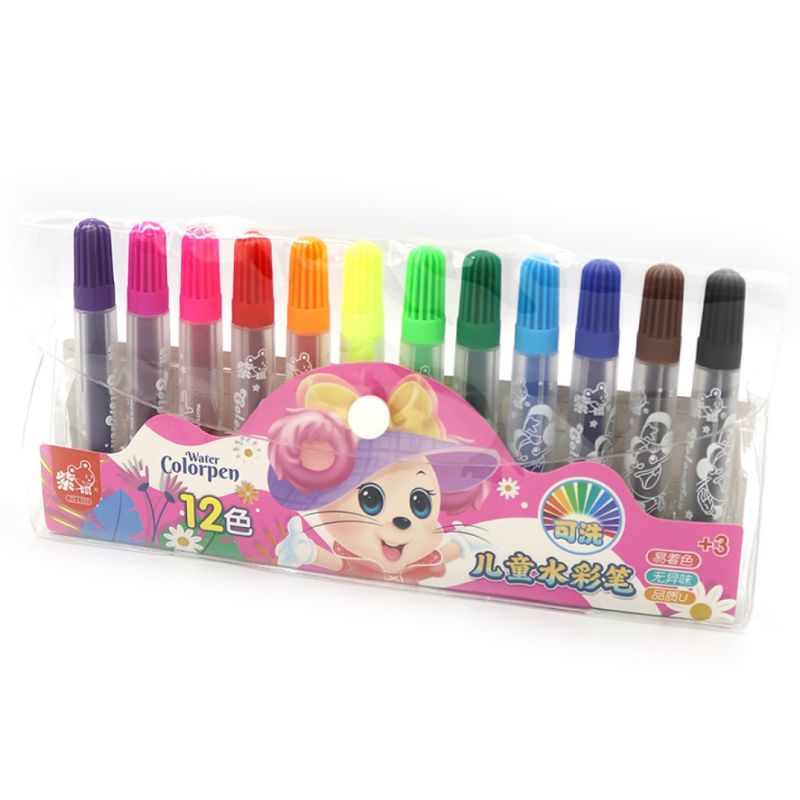 Markers "JO" /1103-12/ "Mouse" 12 col. PVC bag (1/36)