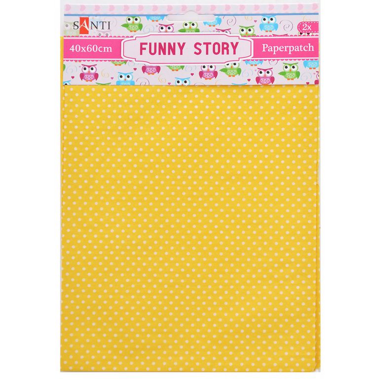 Paper for wrapping gifts and decoupage "Santi" /952495/ Funny, 2 sheets. 40*60 cm (1/50/200)