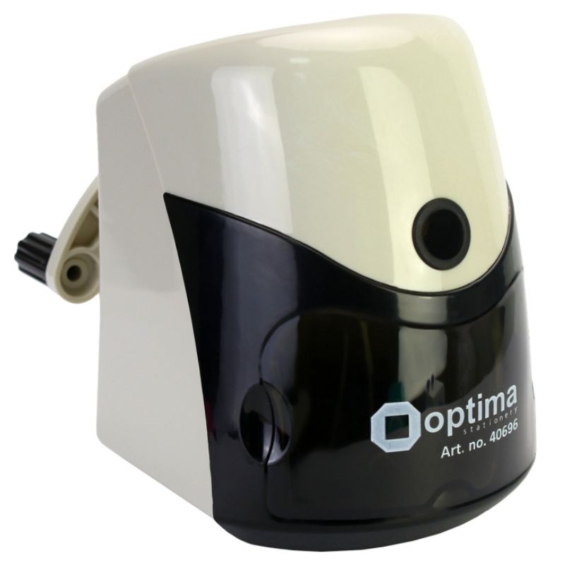 Sharpener "OPTIMA" /O406/ mechanical with automatic feed, black (1/24/48)