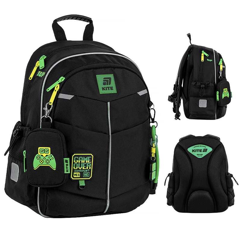 Backpack "Kite" /K25-771S-4/ Education 771 Game Over (1/6)