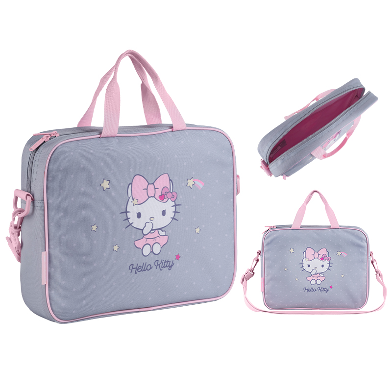 Портфель А4 на блискавці "Kite" /HK25-589-1/ 1 від., 589-1 Hello Kitty (1/25)