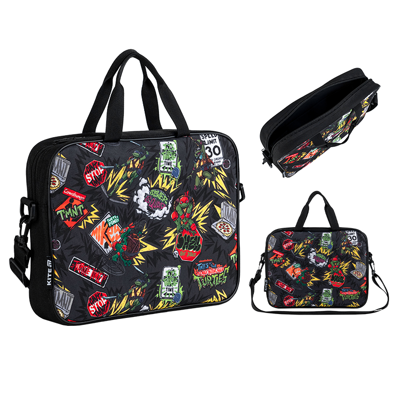 Briefcase A4 with zipper "Kite" /NT25-589/ 1 pc., 589 TMNT Tales of the TMNT (1/25)