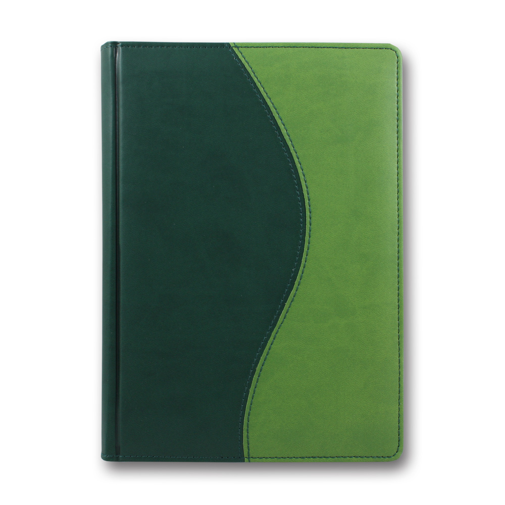 Diary ЗВ-43-К/02 n/date "Kombi" Corolla (Coventry)+Winner green+pistachio 168 sheets. == 142x203 (10)