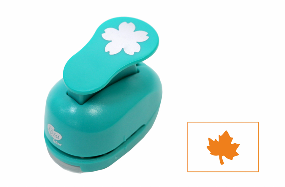 Shaped hole punch "ROSA Talent" /025/ 2.5 cm "Leaf"
